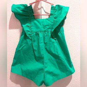 Zara Baby Girl Green Romper